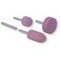 Grinding set of 4 grinding pins